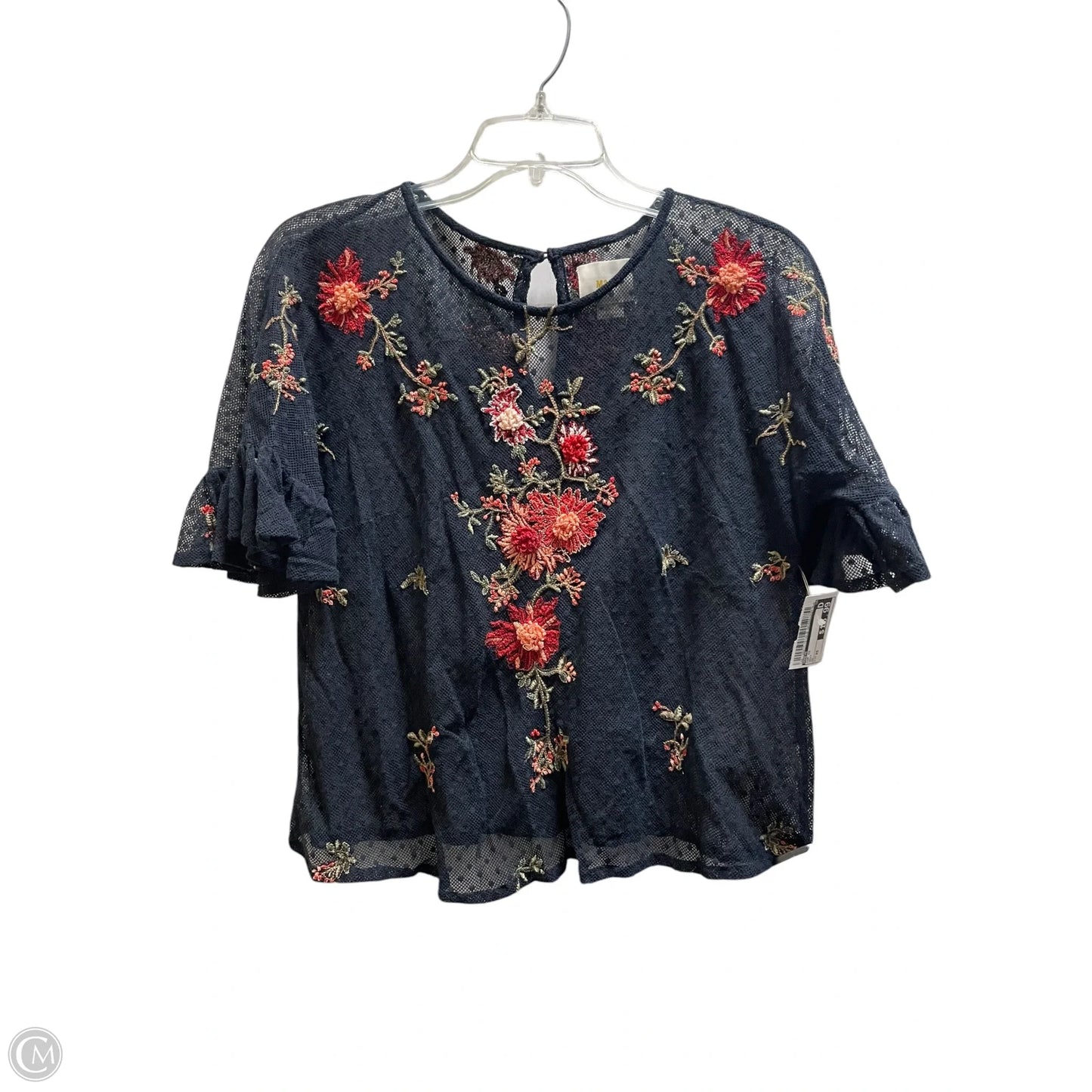Top Short Sleeve By Maeve In Navy, Size: Xs