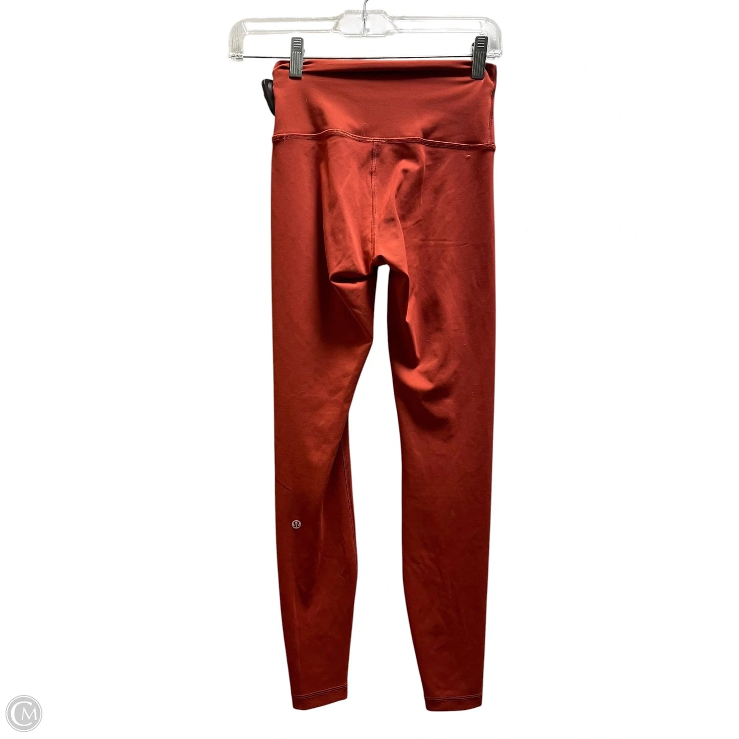 Athletic Leggings By Lululemon In Orange, Size: 4