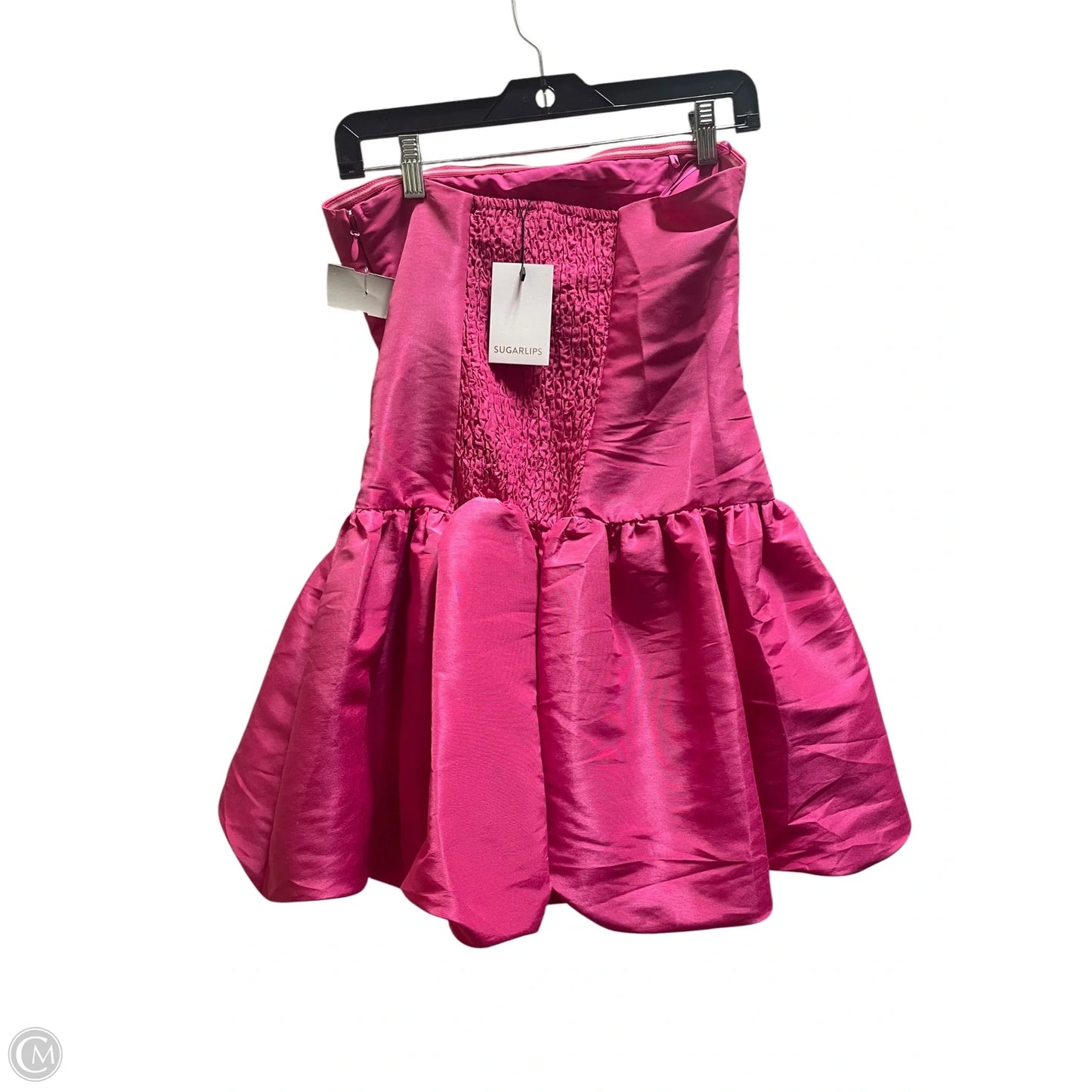 Dress Casual Short By Sugar Lips In Pink, Size: Xs