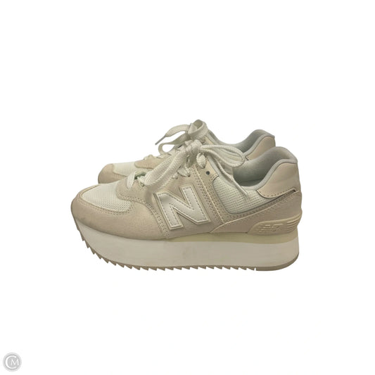 Shoes Sneakers By New Balance In Tan, Size: 7.5