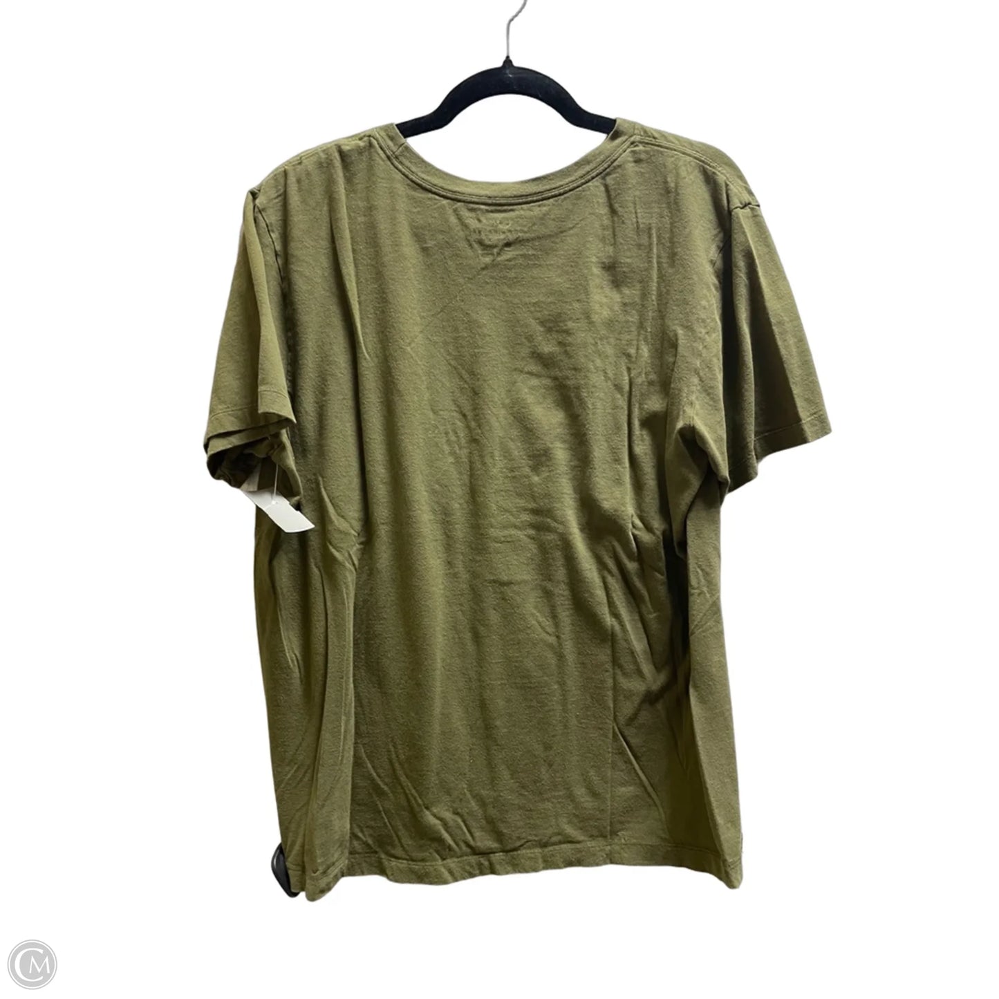 Top Short Sleeve By Nike Apparel In Green, Size: L