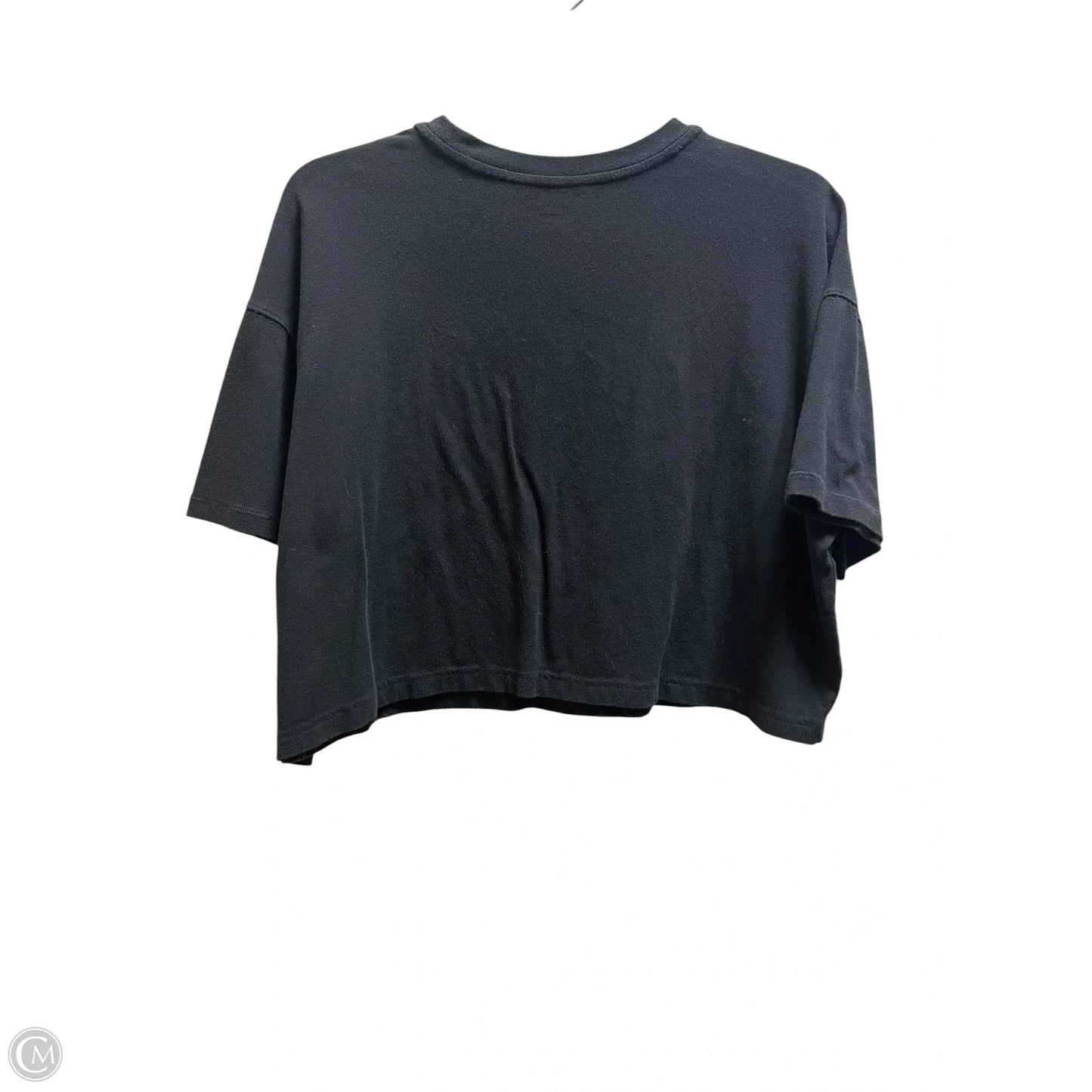 Top Short Sleeve By Offline In Black, Size: M