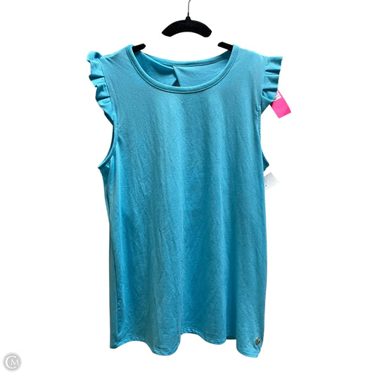 Top Sleeveless Designer By Lilly Pulitzer In Blue, Size: M