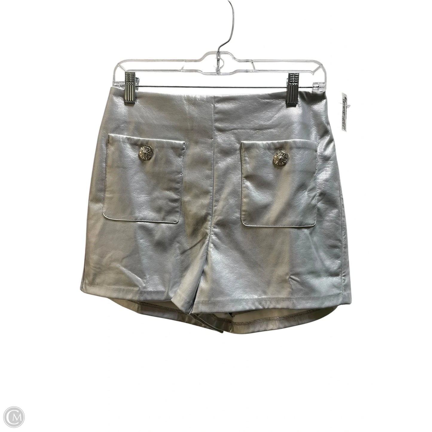 Shorts By Endless Rose In Silver, Size: M