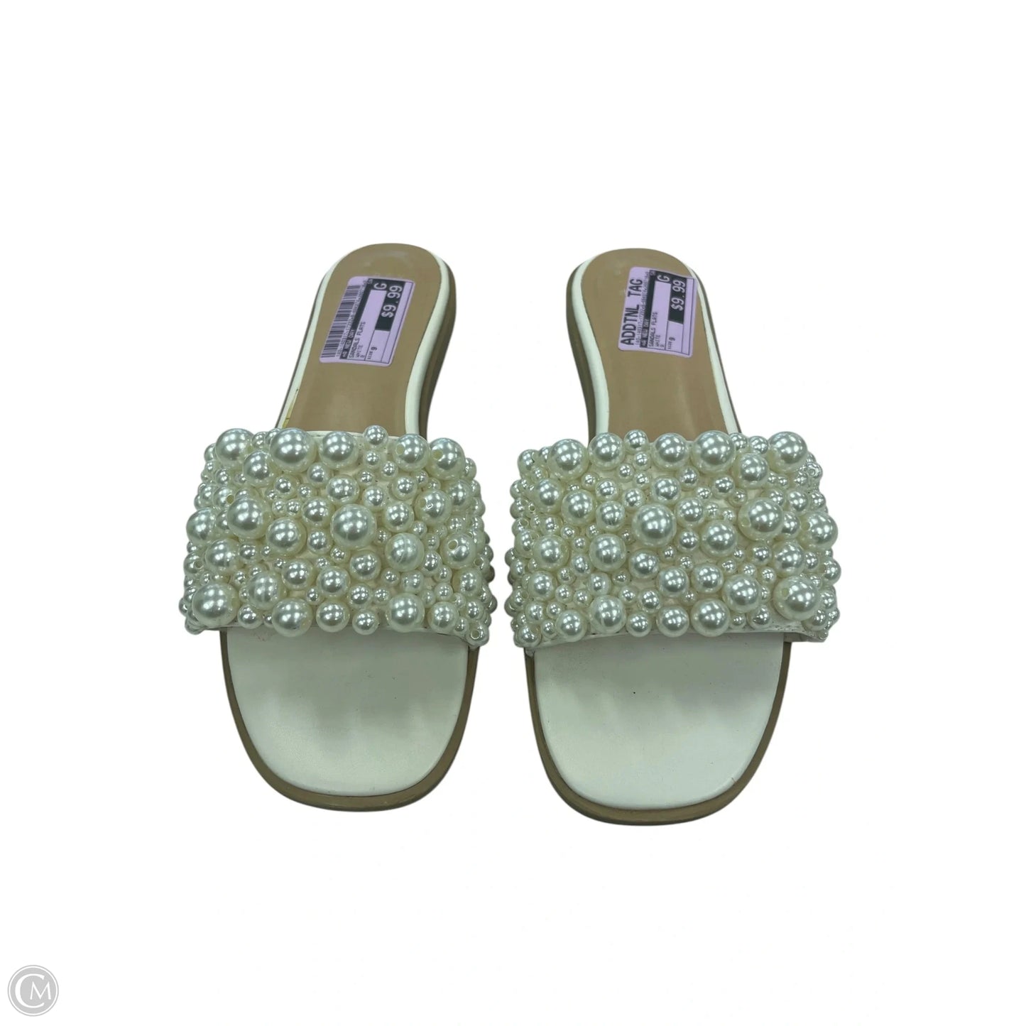 Sandals Flats By A New Day In White, Size: 9