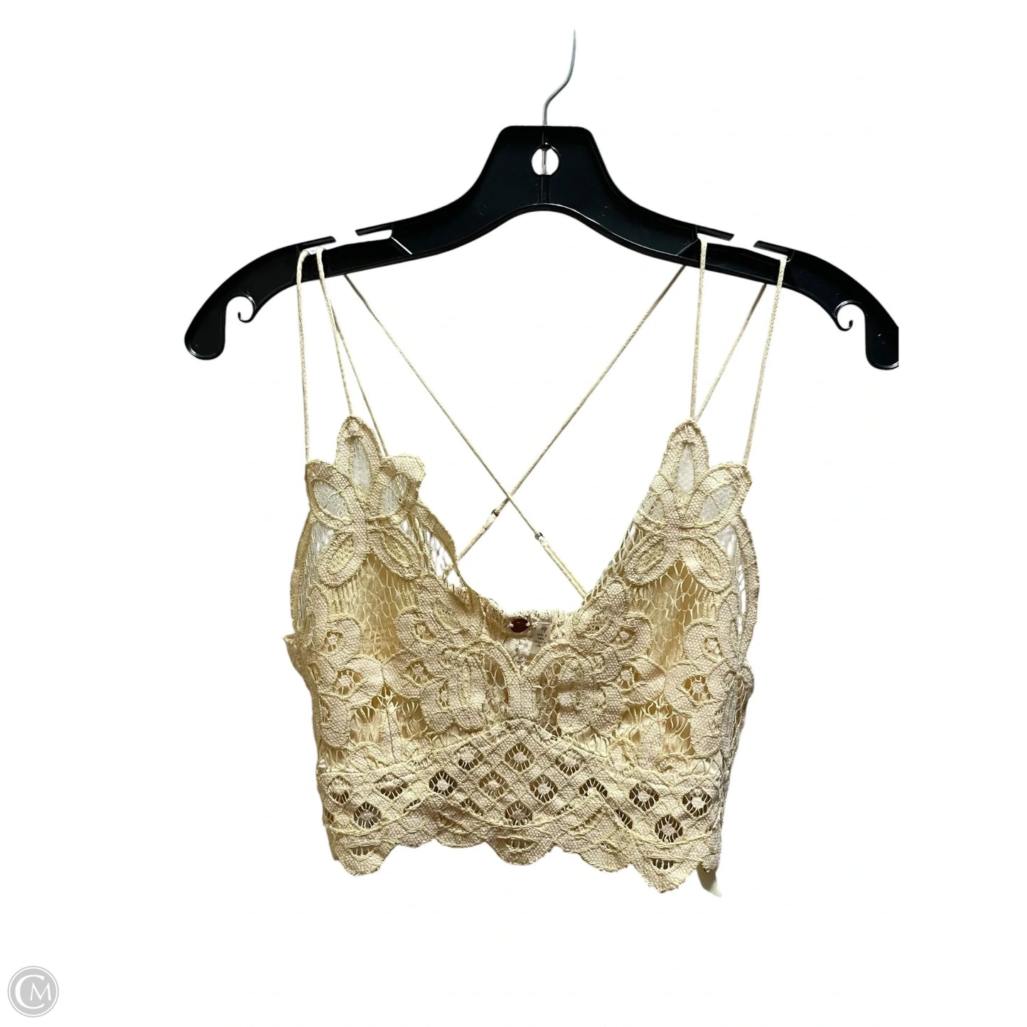 Bralette By Free People In Yellow, Size: S