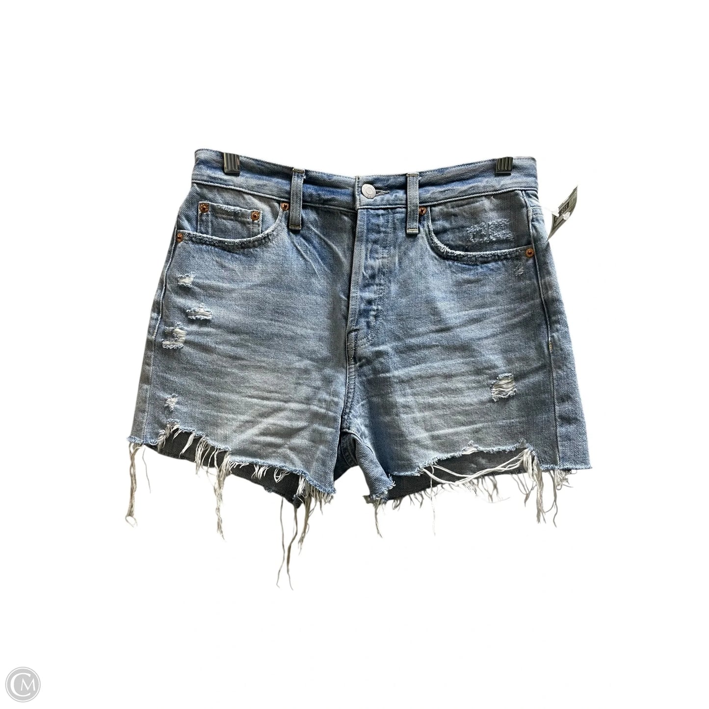 Shorts By Pistola In Blue Denim, Size: 0