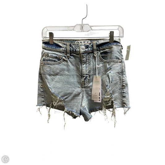 Shorts By Daze In Blue Denim, Size: 0