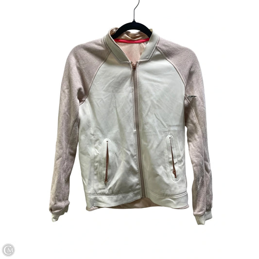 Athletic Jacket By Lululemon In Pink, Size: Xs