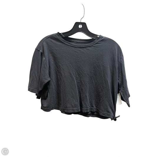 Top Short Sleeve By Lululemon In Black, Size: Xs