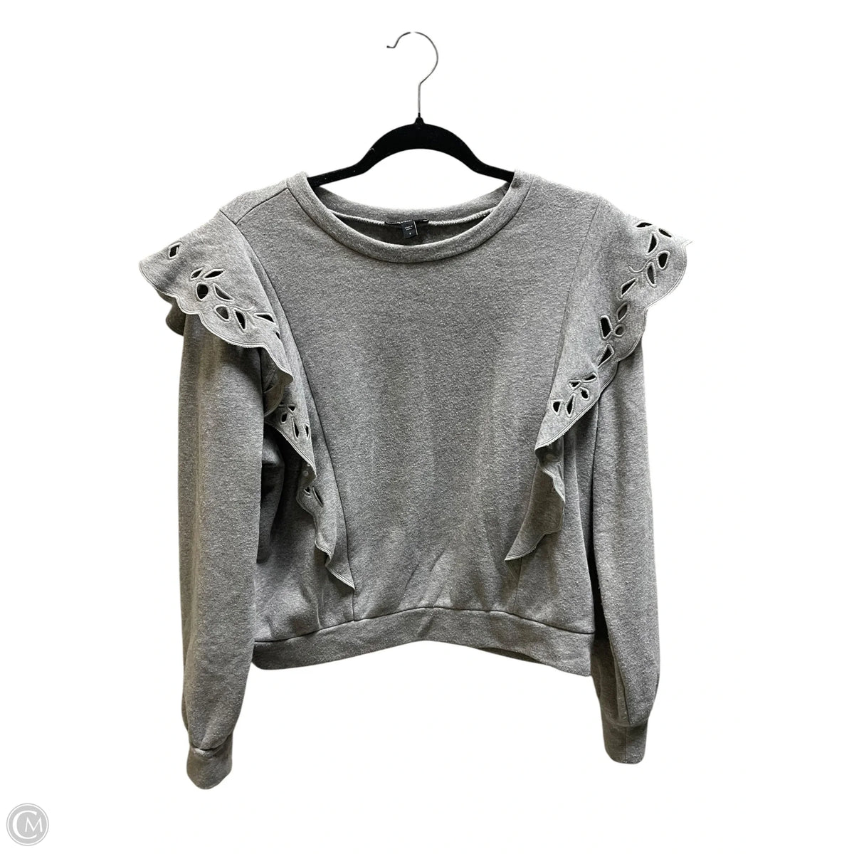 Sweater By Express In Grey, Size: S