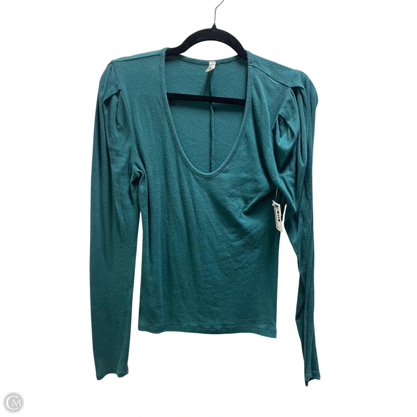 Top Long Sleeve Basic By Free People In Green, Size: L