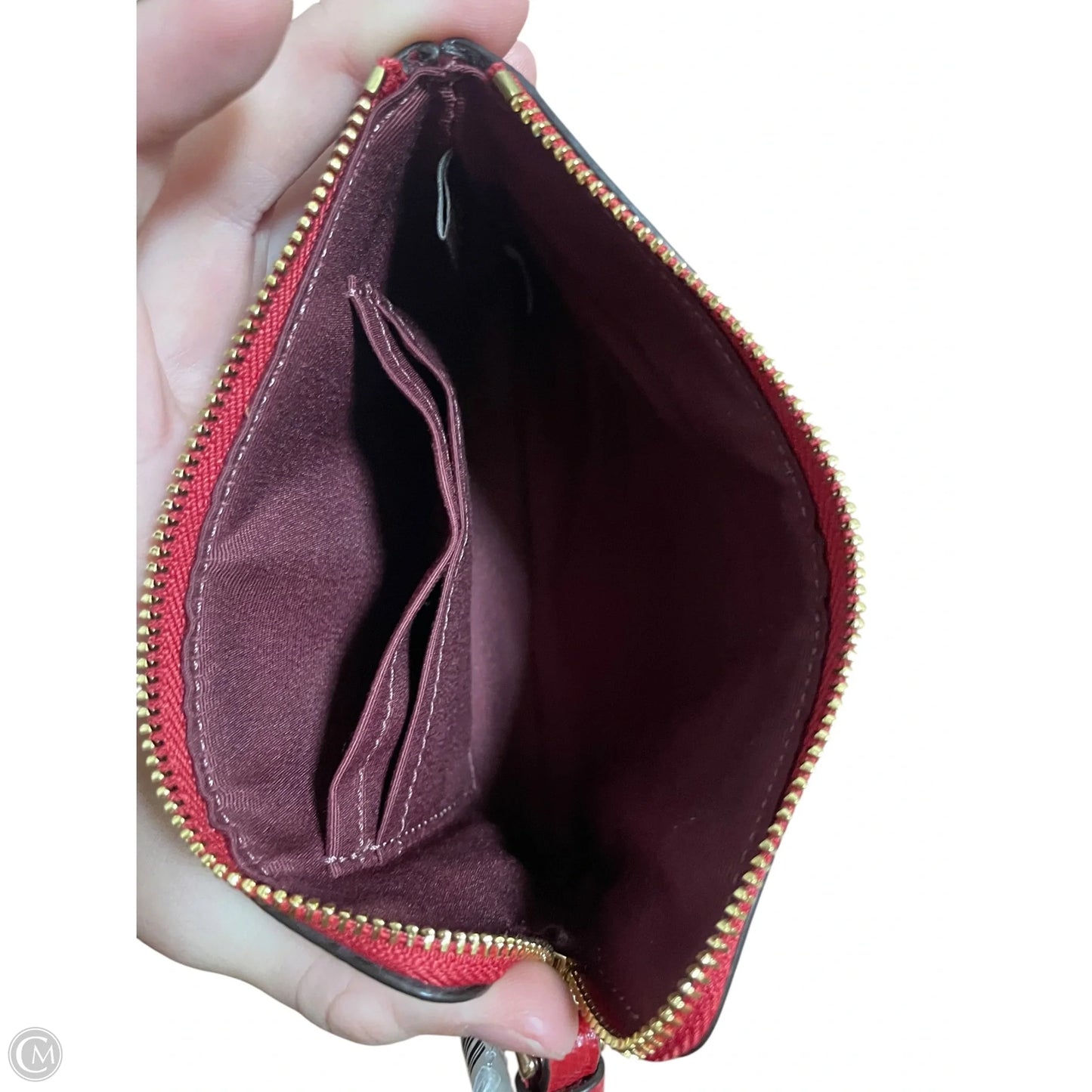 Wristlet Designer By Coach, Size: Small