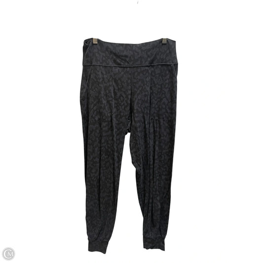 Athletic Pants By Lululemon In Black, Size: 10