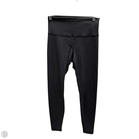 Athletic Leggings By Lululemon In Black, Size: 8