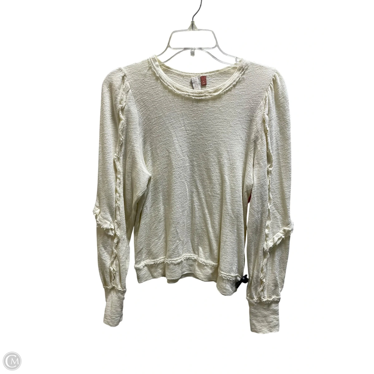 Top Long Sleeve By Pilcro In Yellow, Size: S