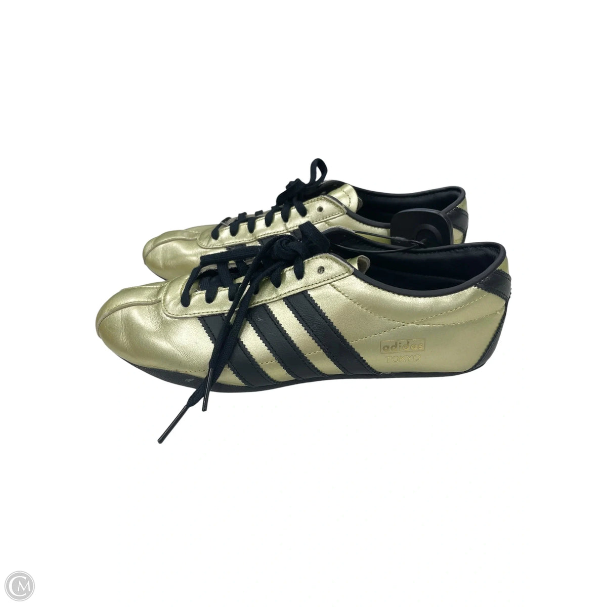 Shoes Sneakers By Adidas In Gold, Size: 9