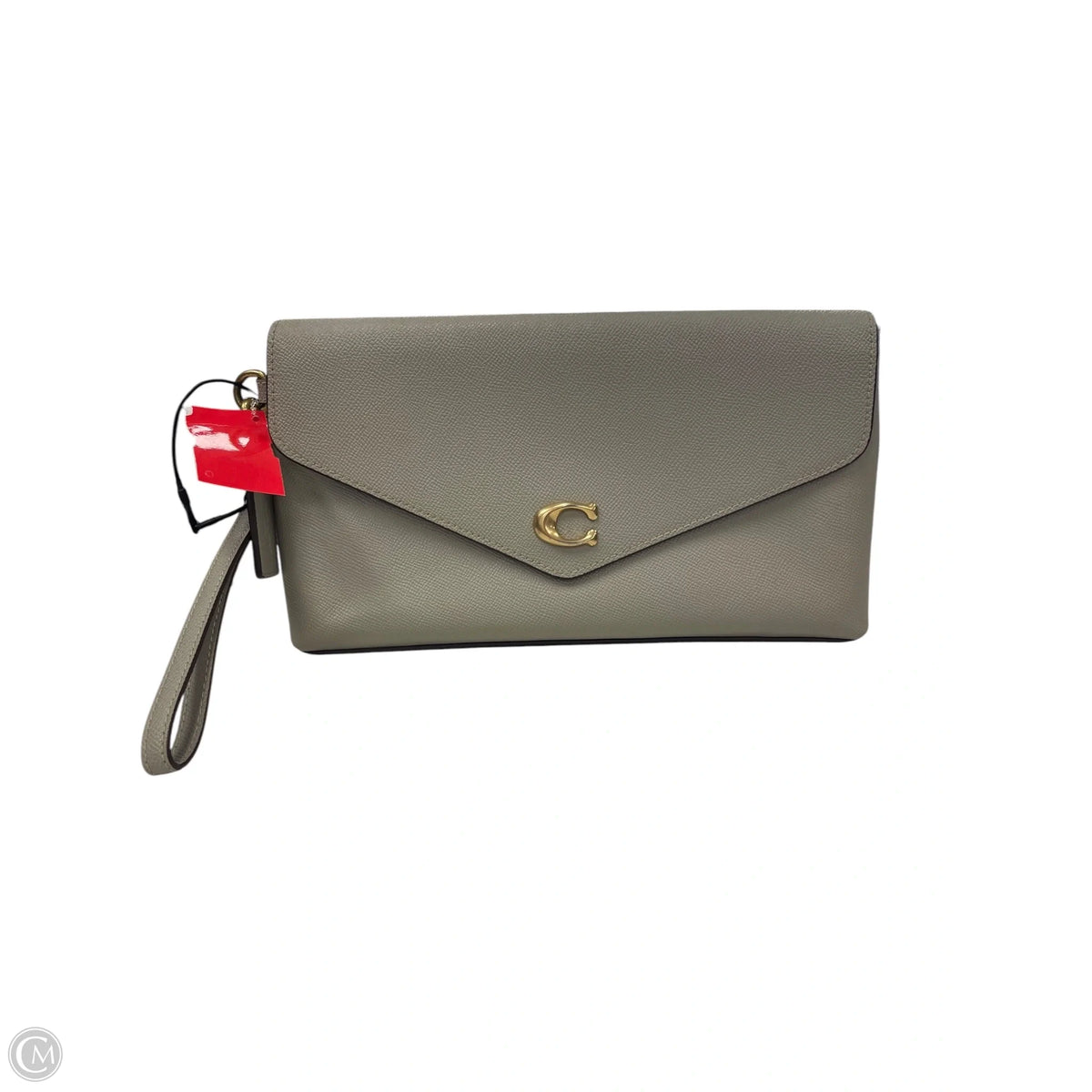 Clutch Designer By Coach, Size: Large