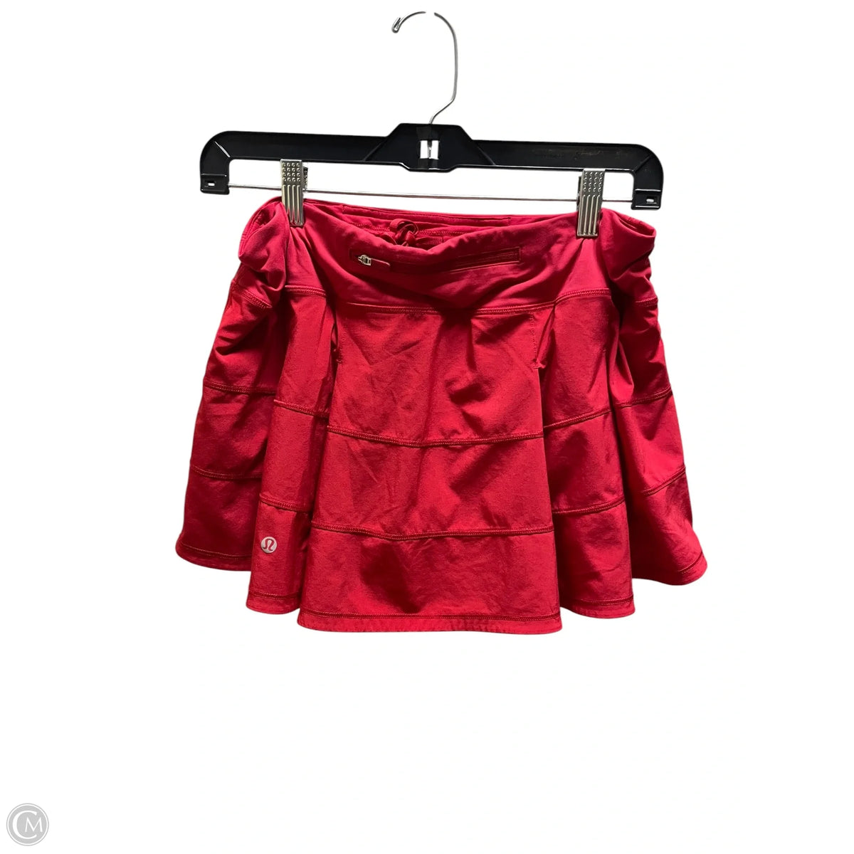 Athletic Skirt By Lululemon In Red, Size: 8