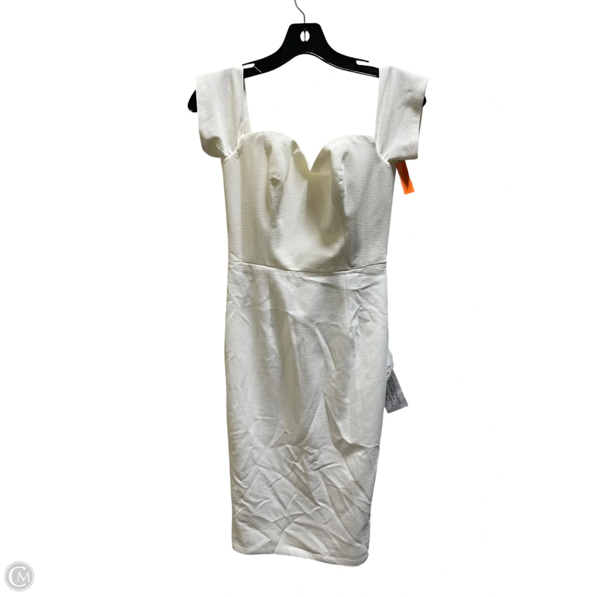Dress Casual Midi By Dress The Population In White, Size: S