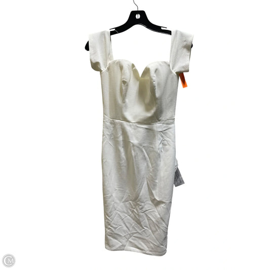 Dress Casual Midi By Dress The Population In White, Size: S