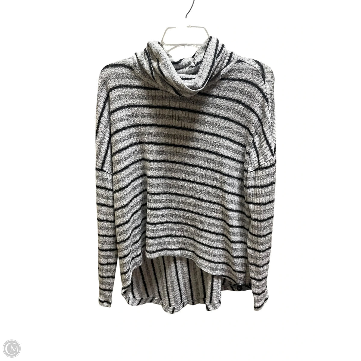 Top Long Sleeve By Saturday/sunday In Grey, Size: S