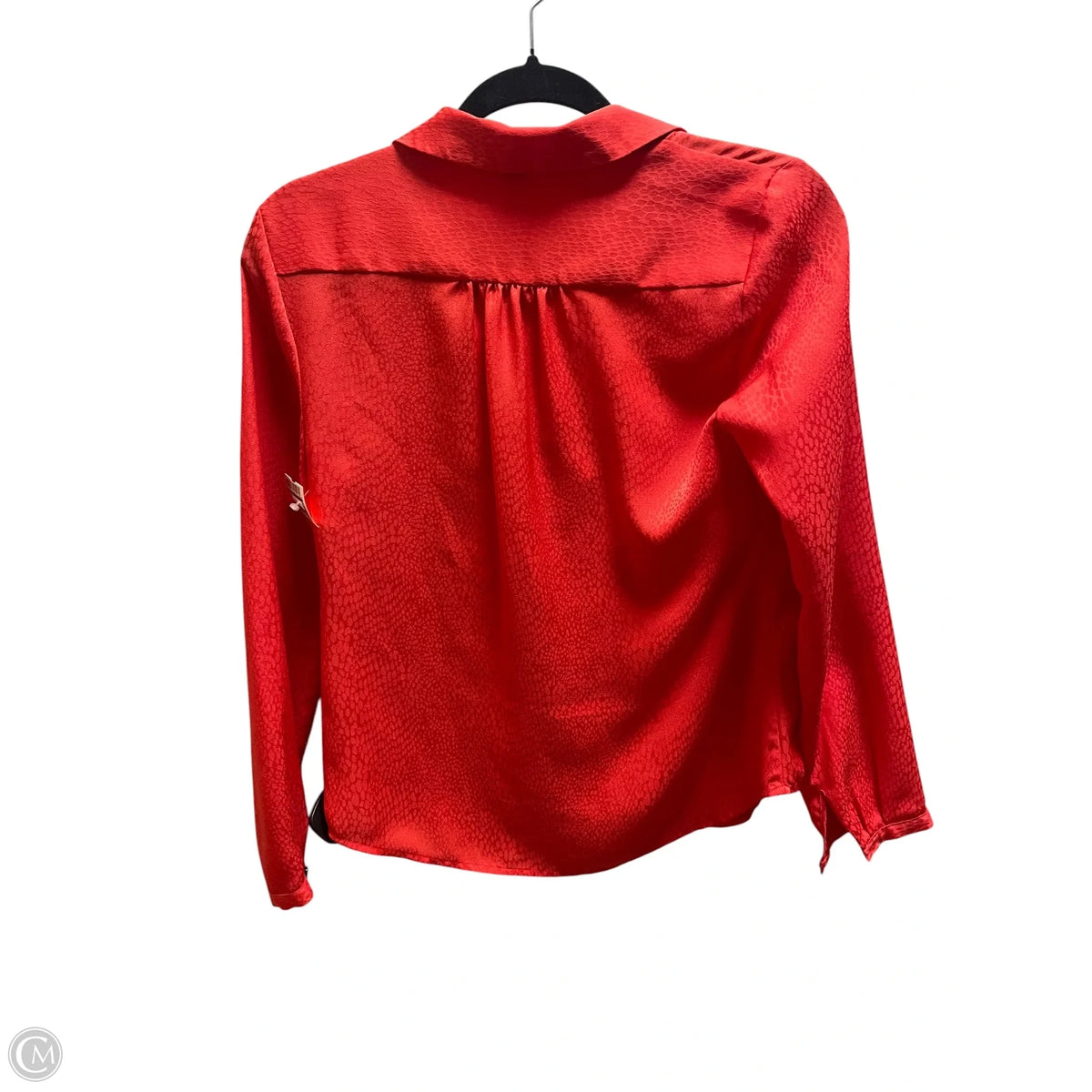 Top Long Sleeve By Ann Taylor In Red, Size: Xs