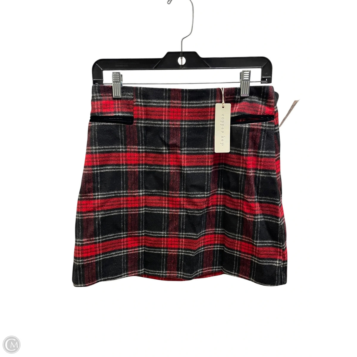 Skirt Mini & Short By Copper Key In Red, Size: S