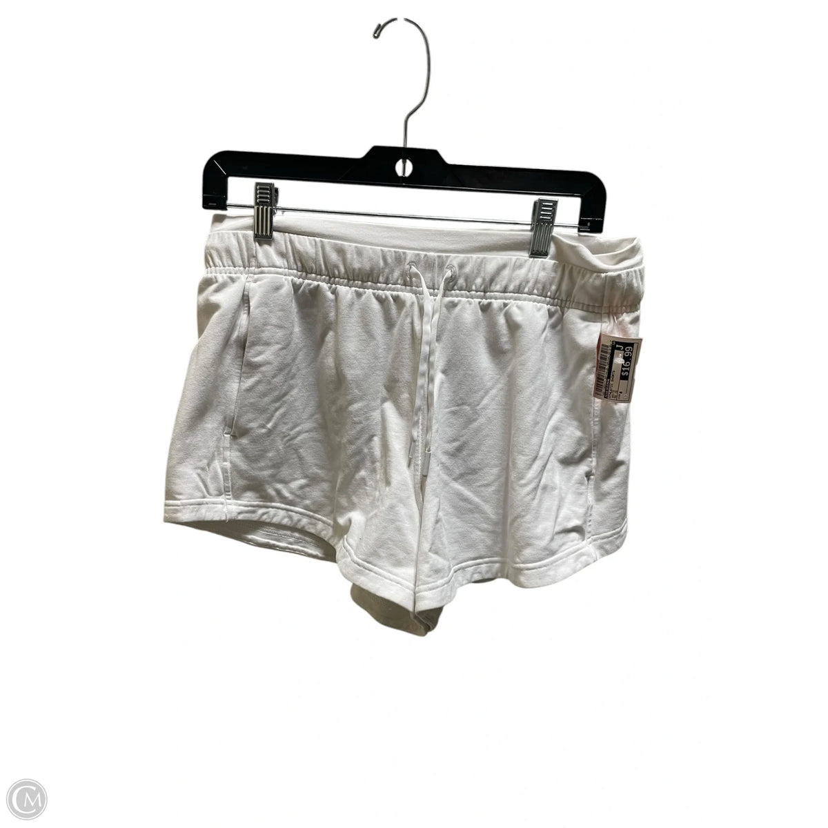 Athletic Shorts By Lululemon In White, Size: 8
