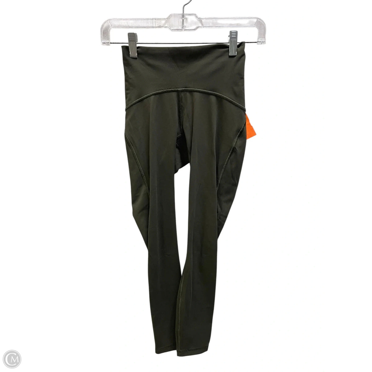 Athletic Leggings By Lululemon In Green, Size: 0