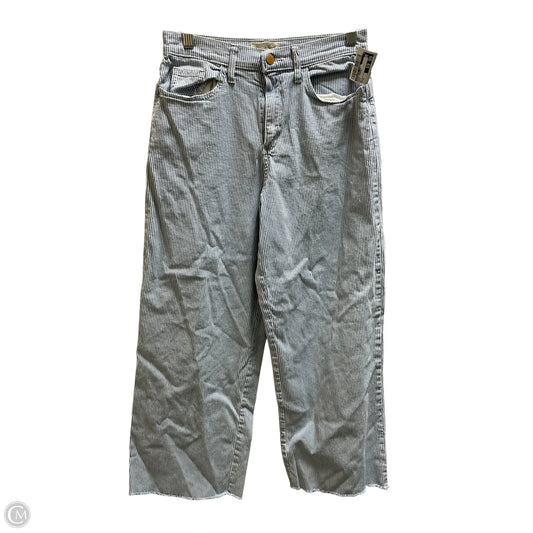 Pants Cropped By Universal Thread In Blue, Size: 6