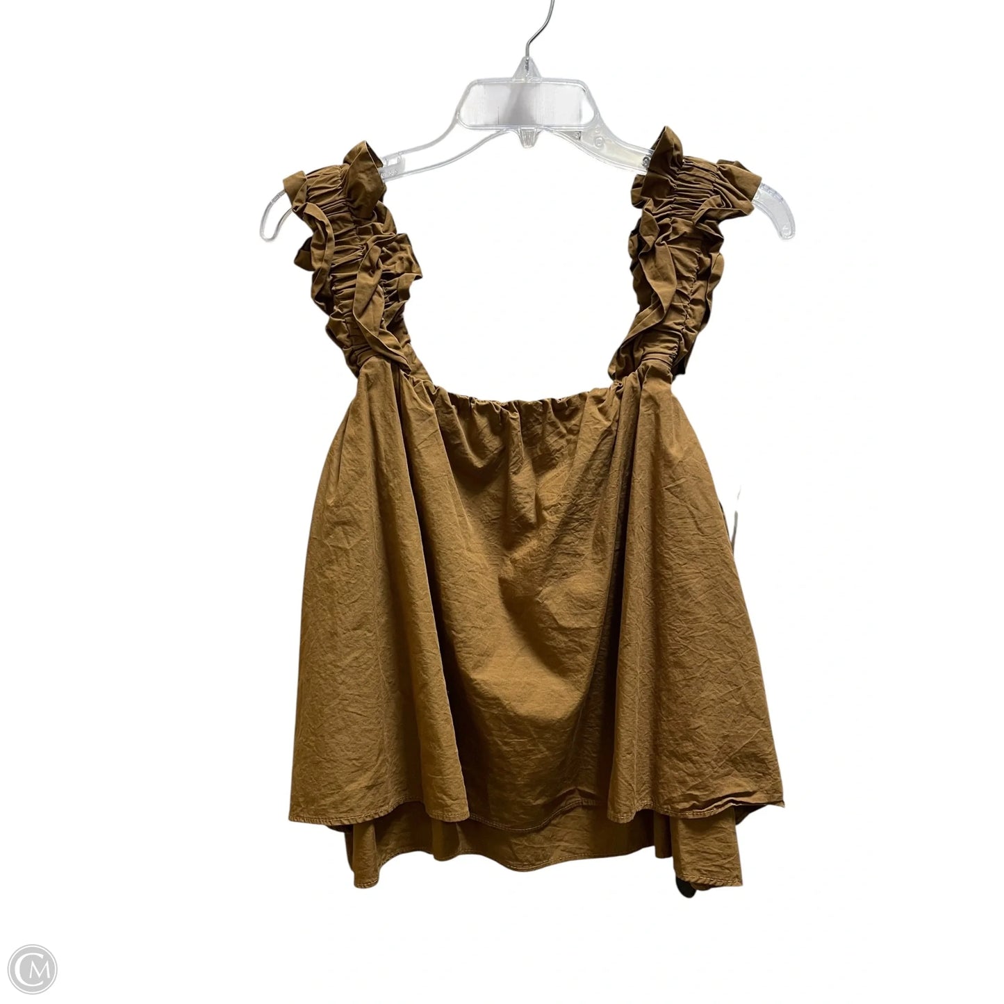 Top Sleeveless By English Factory In Green, Size: L