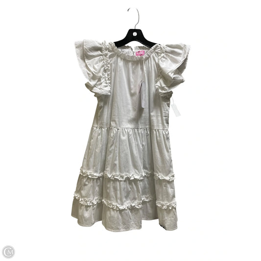 Dress Casual Short By Clothes Mentor In White, Size: Xs