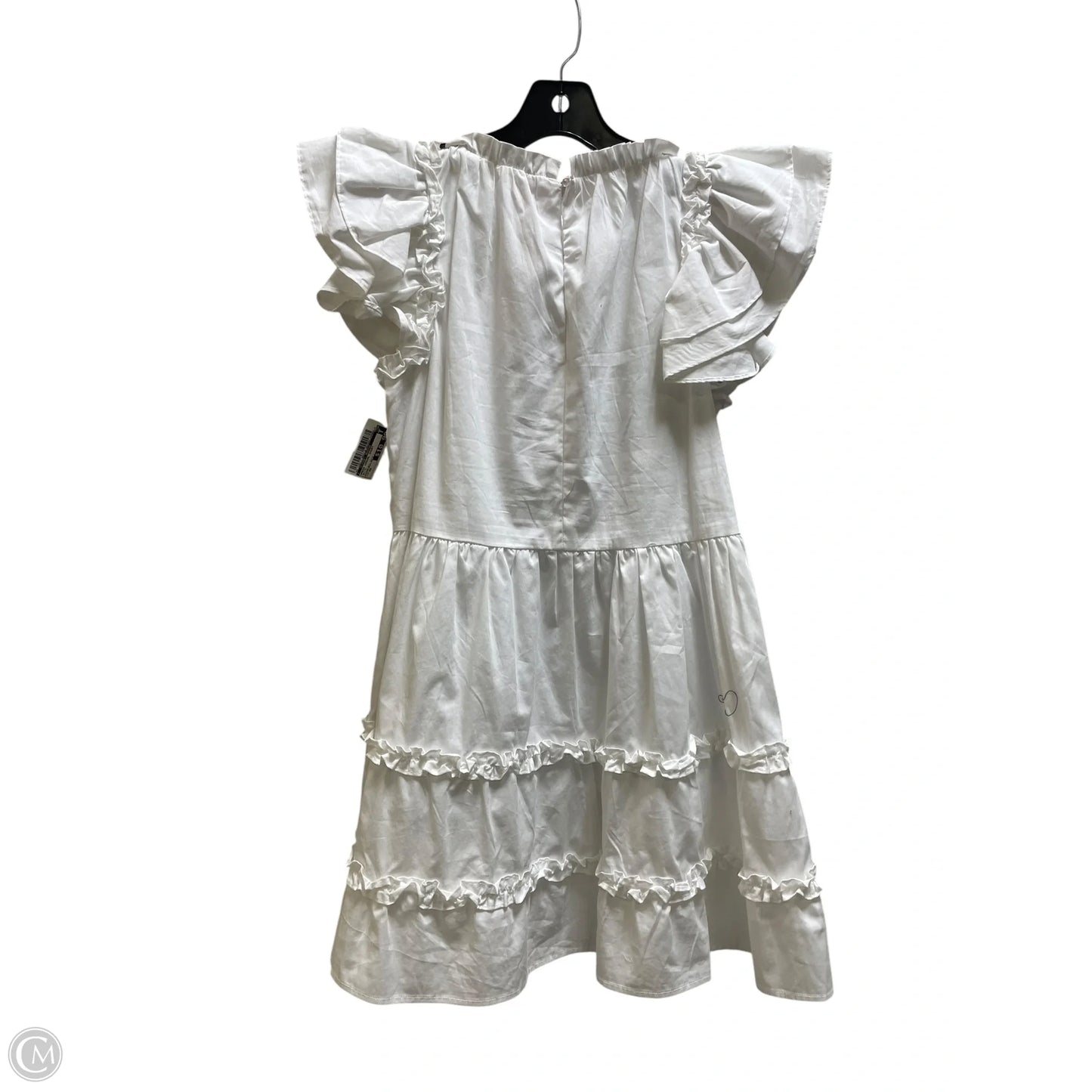 Dress Casual Short By Clothes Mentor In White, Size: Xs