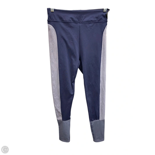 Athletic Leggings By Gym Shark In Blue, Size: L