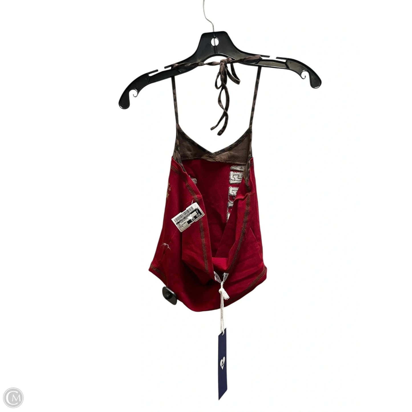 Top Sleeveless By Clothes Mentor In Red, Size: M
