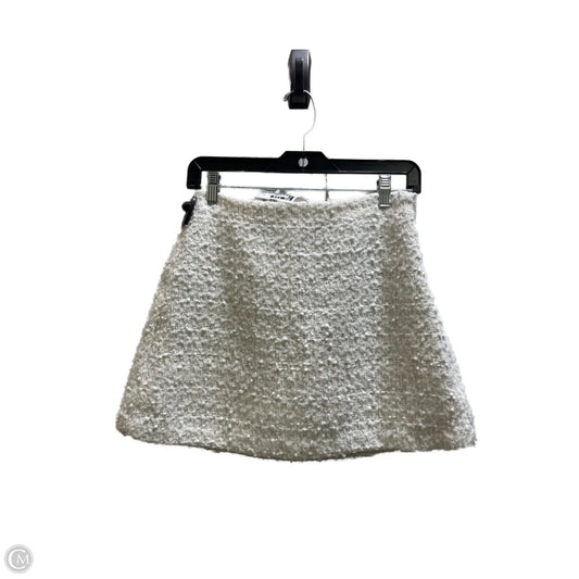Skirt Mini & Short By Abercrombie And Fitch In Cream, Size: Xs