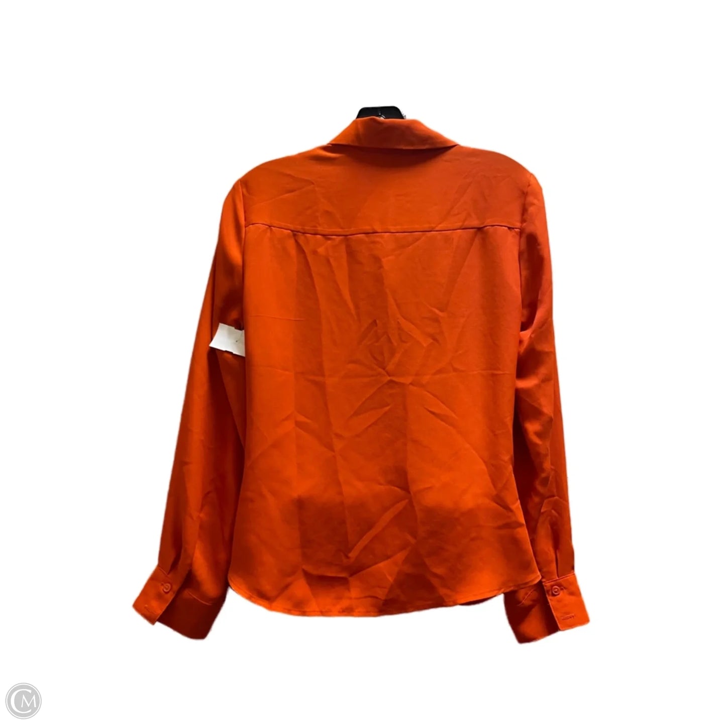 Top Long Sleeve By Express In Orange, Size: S