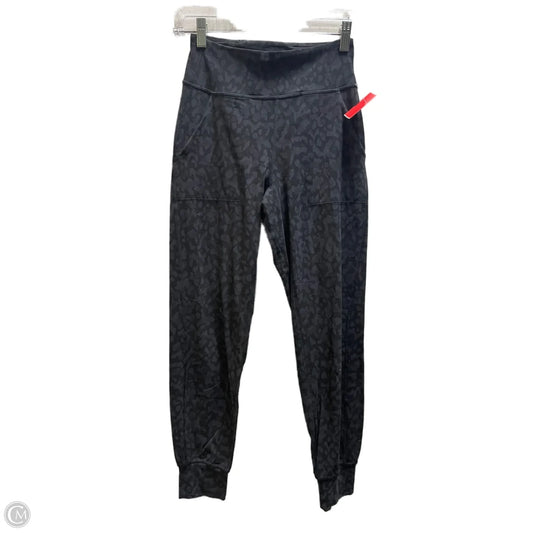 Athletic Leggings By Lululemon In Black, Size: 4