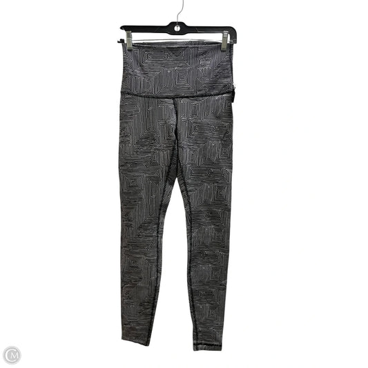 Athletic Leggings By Lululemon In Black, Size: 6