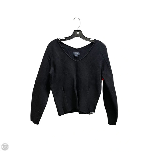 Top Long Sleeve By Maeve In Black, Size: S