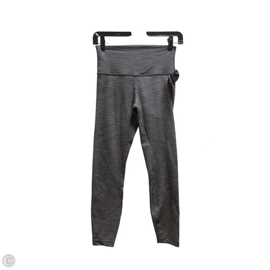 Athletic Leggings By Lululemon In Grey, Size: 4