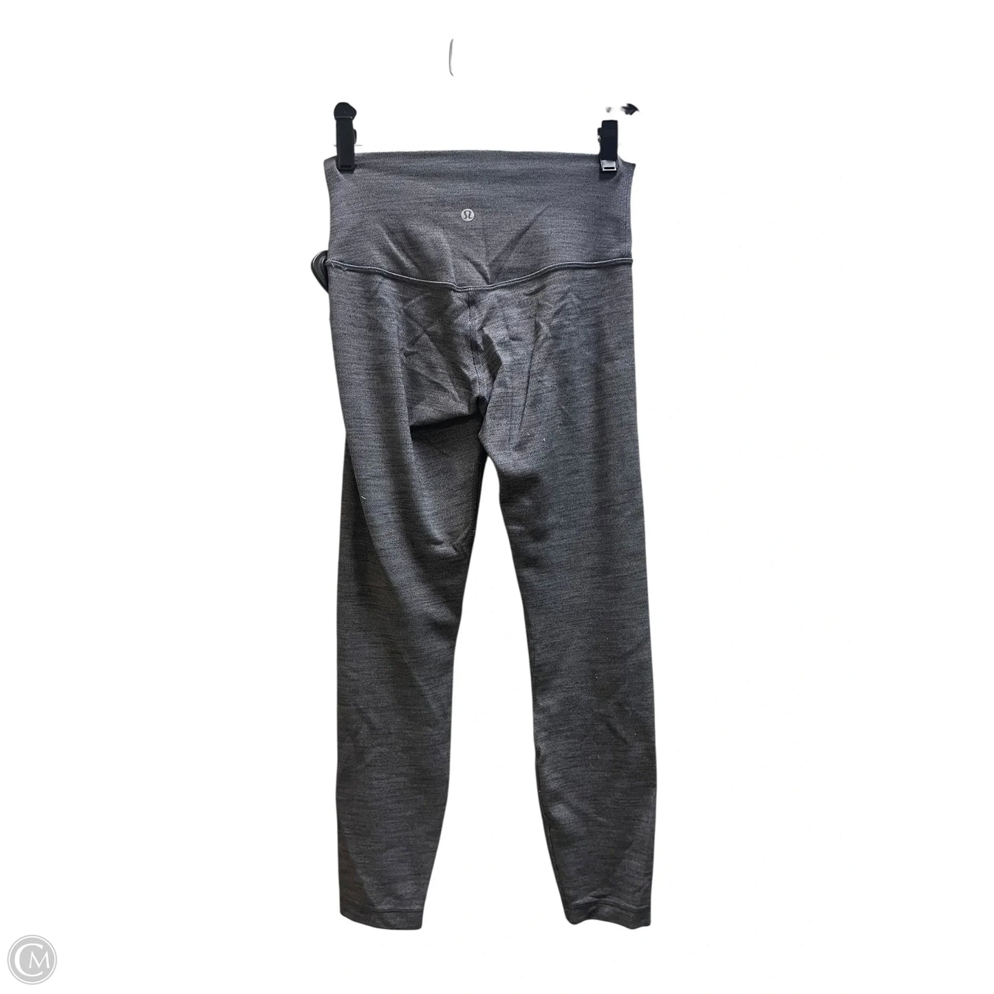 Athletic Leggings By Lululemon In Grey, Size: 4