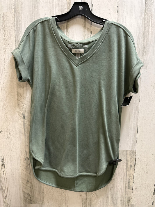 Green Top Short Sleeve Cupio, Size S