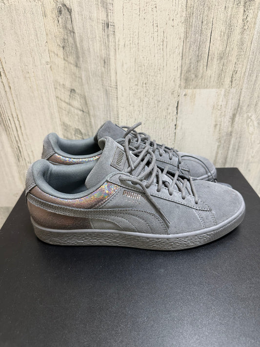 Grey Shoes Sneakers Puma, Size 10