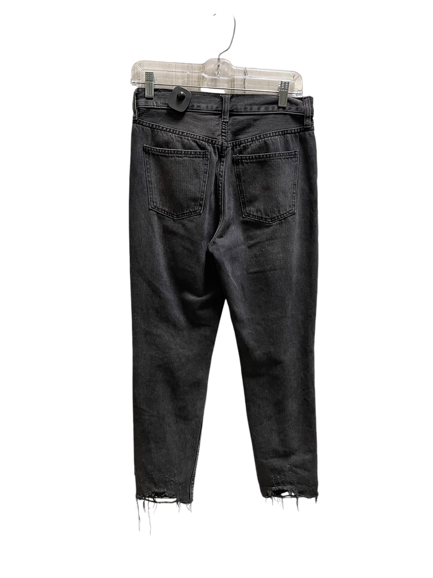 Jeans Straight By We The Free In Black Denim, Size: 2