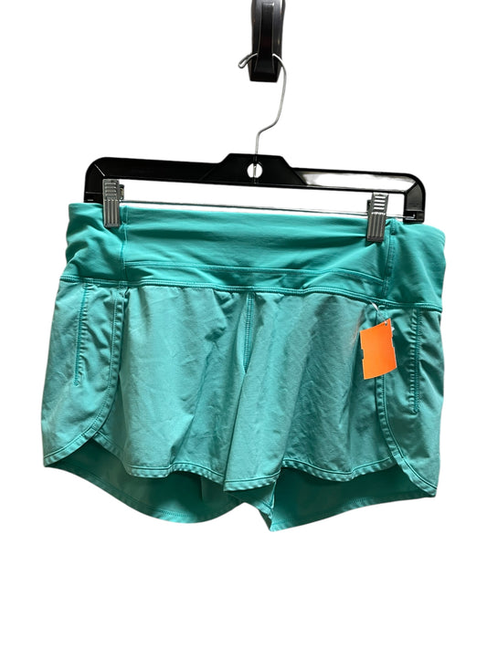 Athletic Shorts By Lululemon In Teal, Size: 6