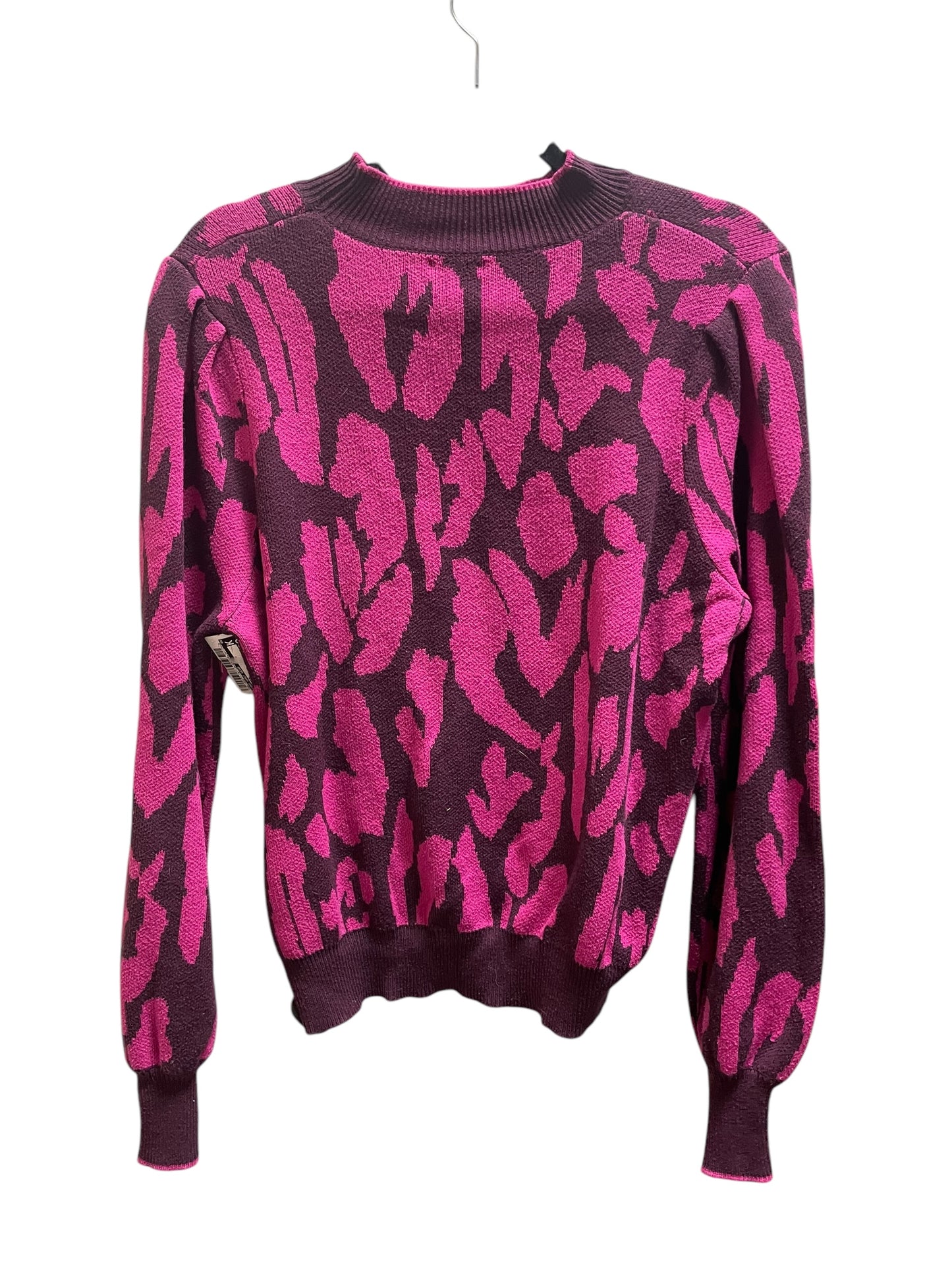 Sweater By Who What Wear In Pink, Size: M