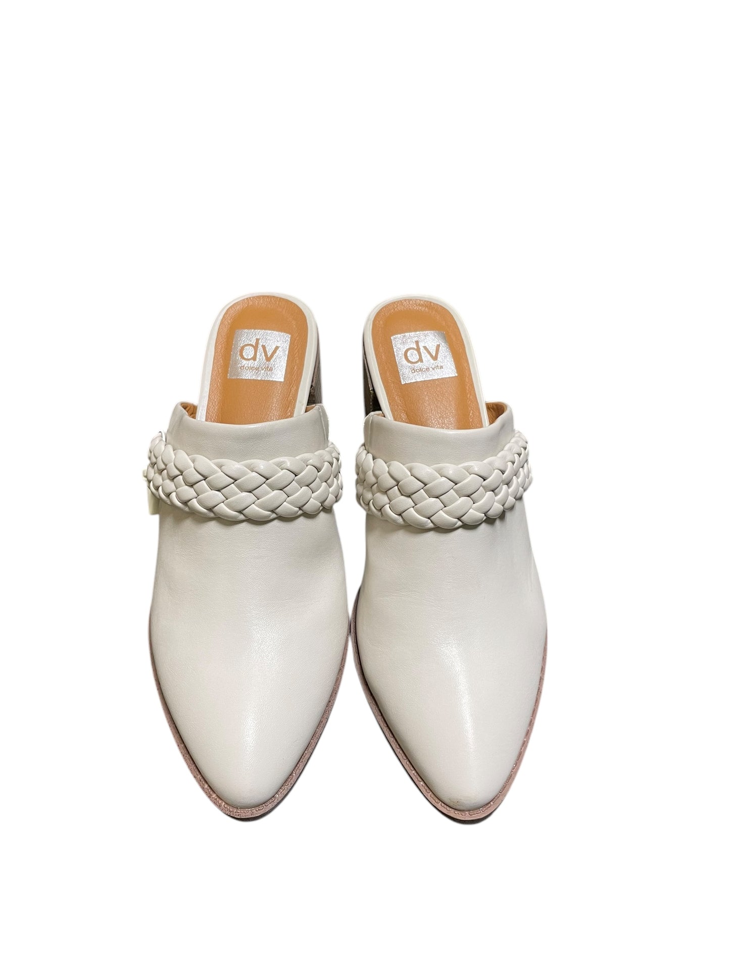 Shoes Heels Block By Dolce Vita In Cream, Size: 9.5