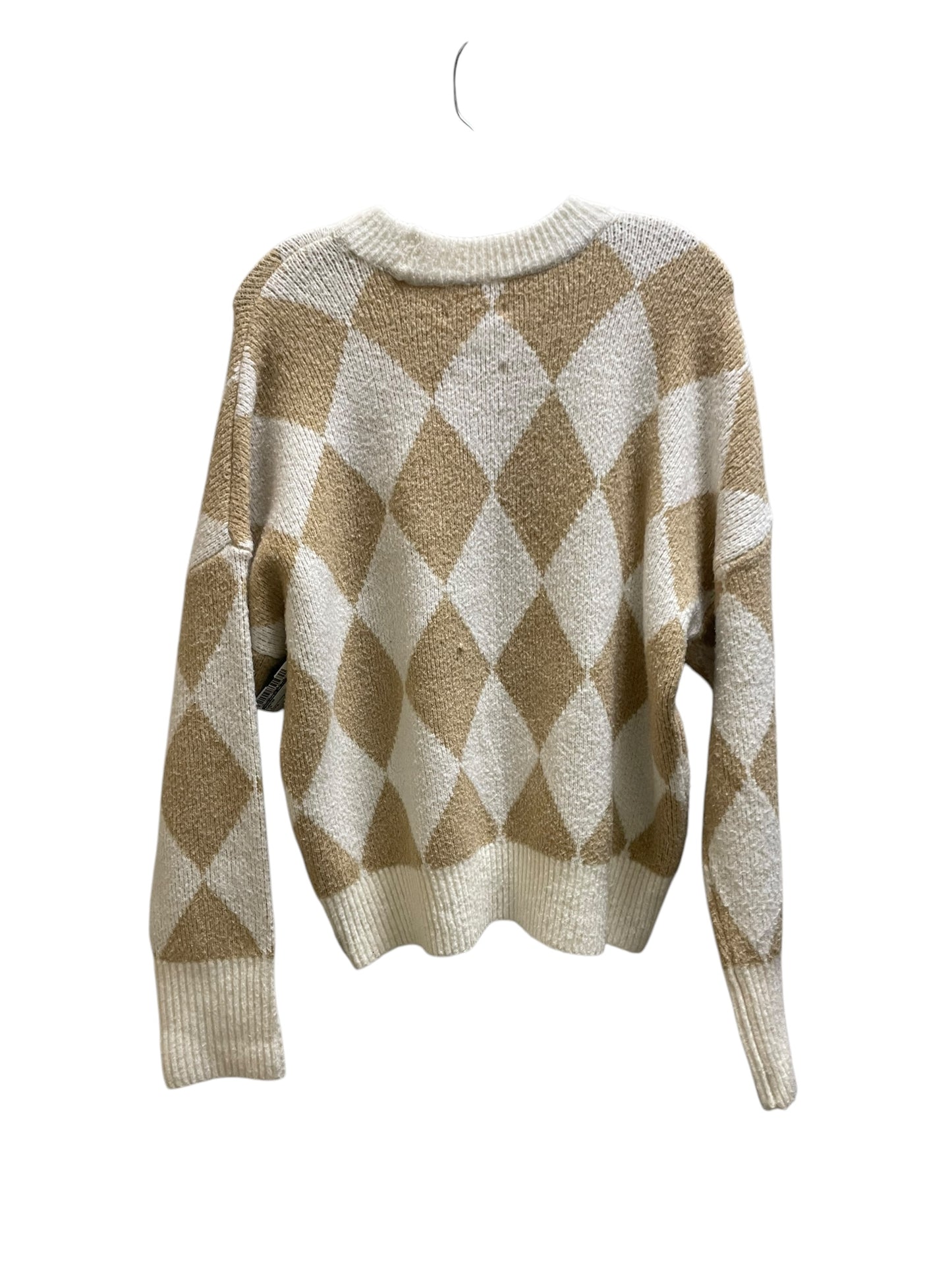 Sweater By Abercrombie And Fitch In Tan, Size: M